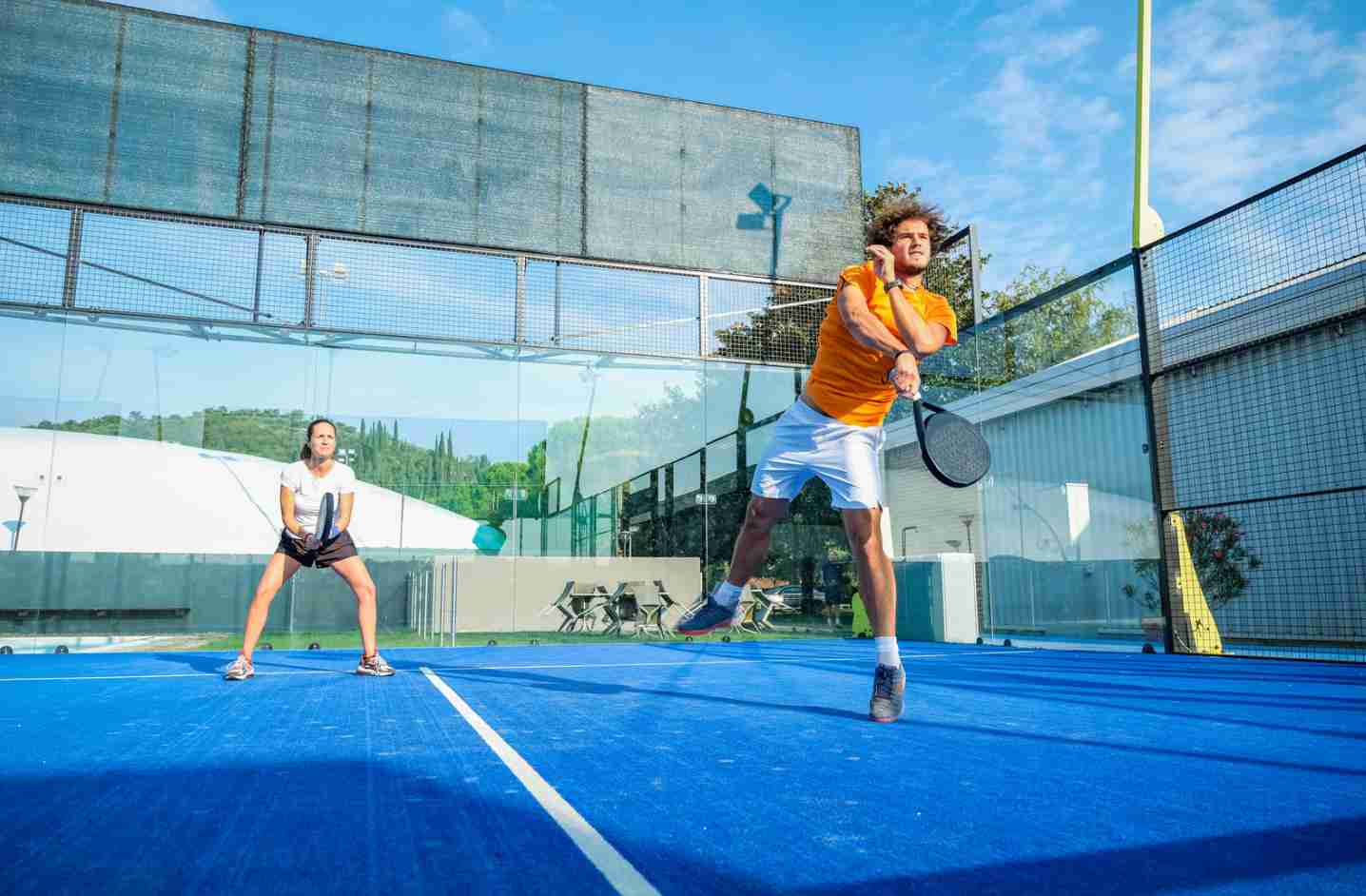 pasto sintético para cancha de pádel